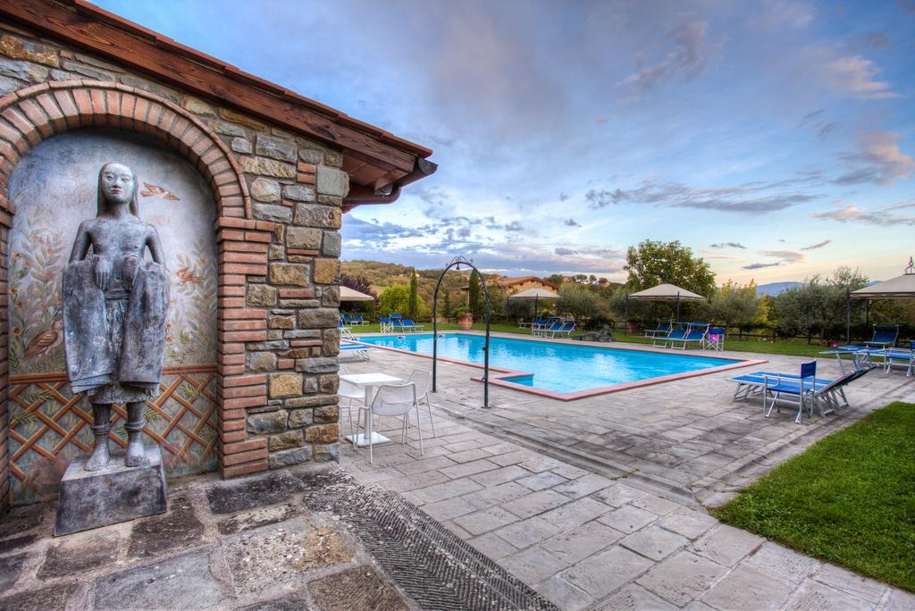 Гостевой дом Borgo Corsignano Поппи Экстерьер фото