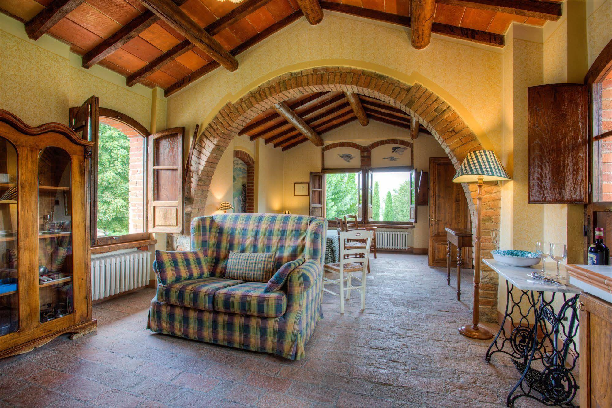 Гостевой дом Borgo Corsignano Поппи Экстерьер фото